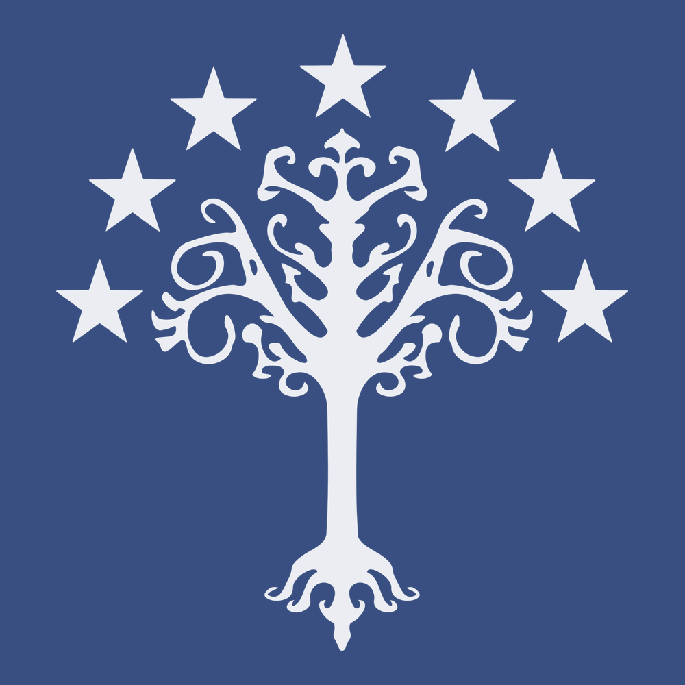 Tree of Gondor T-Shirt BLUE