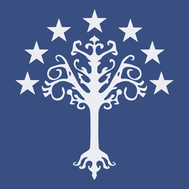 Tree of Gondor T-Shirt BLUE