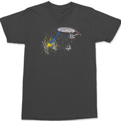 Trek Wars T-Shirt CHARCOAL