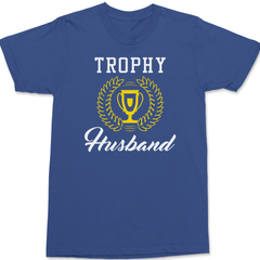 Trophy Husband T-Shirt BLUE