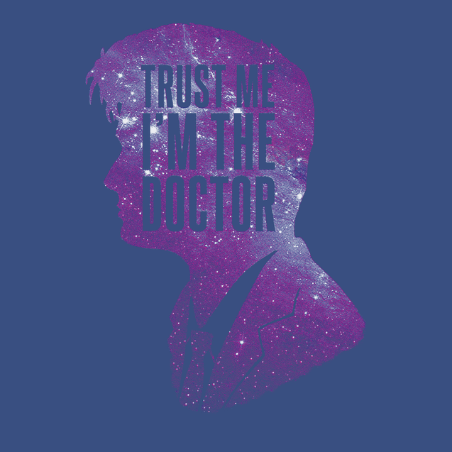 Trust Me I'm The Doctor T-Shirt BLUE