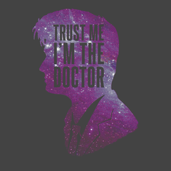 Trust Me I'm The Doctor T-Shirt CHARCOAL