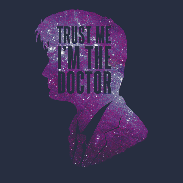Trust Me I'm The Doctor T-Shirt NAVY