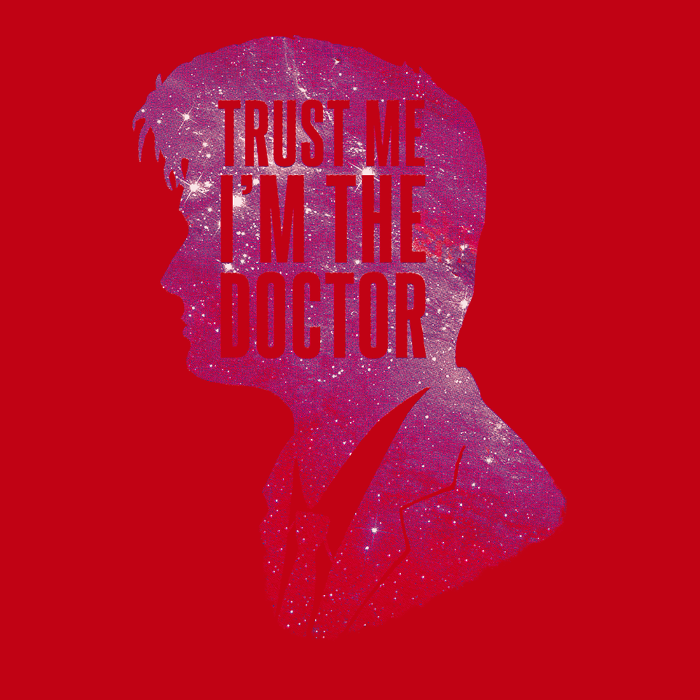 Trust Me I'm The Doctor T-Shirt RED