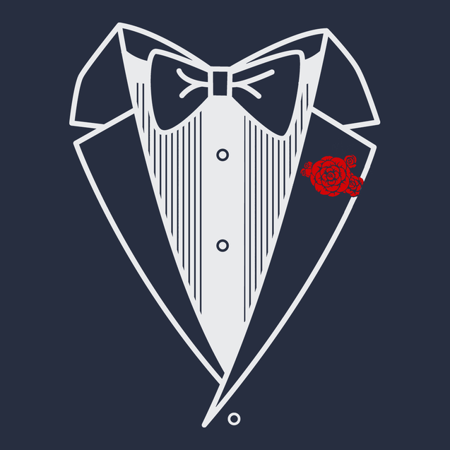 Tuxedo T-Shirt Navy