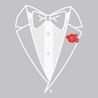 Tuxedo T-Shirt SILVER