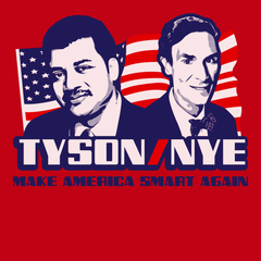 Tyson Nye Make America Smart Again T-Shirt RED