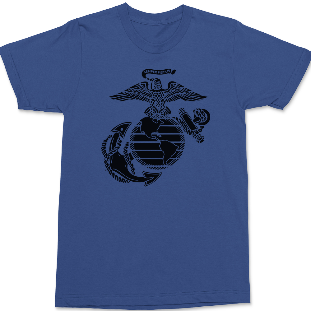 US Marine Corps T-Shirt BLUE