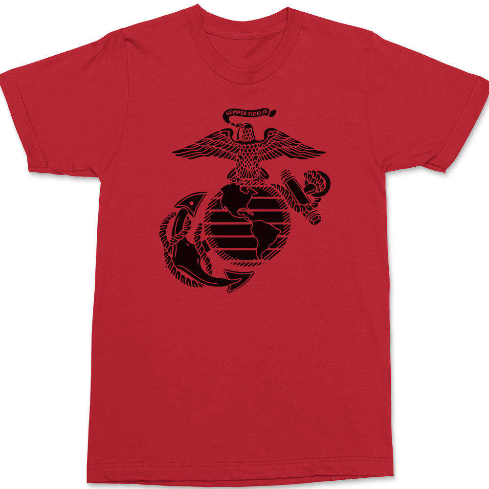 US Marine Corps T-Shirt RED