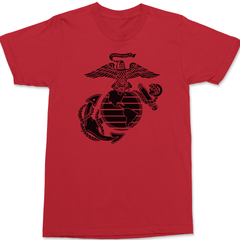 US Marine Corps T-Shirt RED