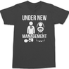 Under New Management T-Shirt CHARCOAL