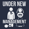 Under New Management T-Shirt NAVY