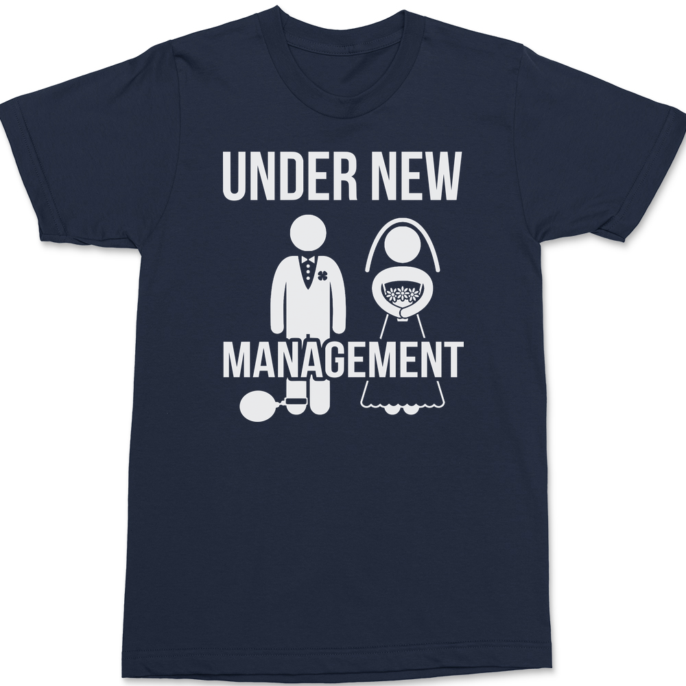 Under New Management T-Shirt NAVY
