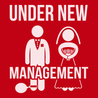 Under New Management T-Shirt RED