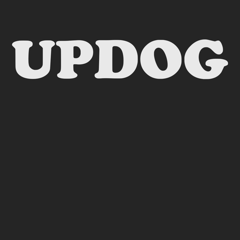 Updog What Up Dog T-Shirt BLACK