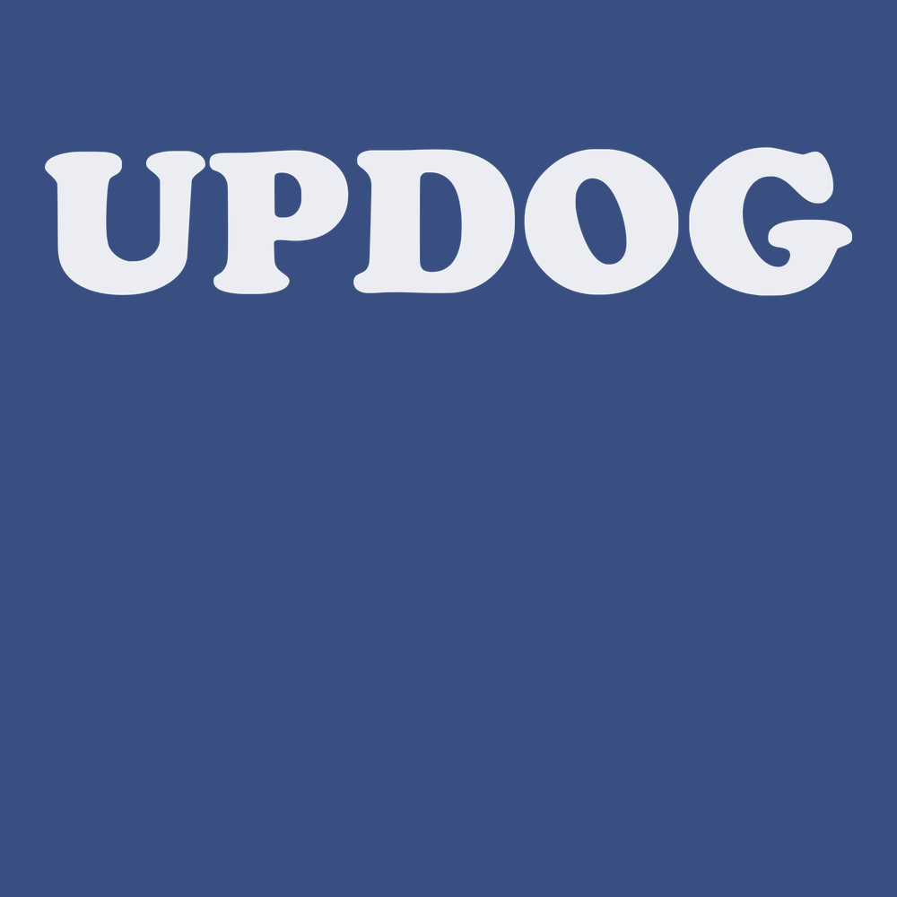 Updog What Up Dog T-Shirt BLUE