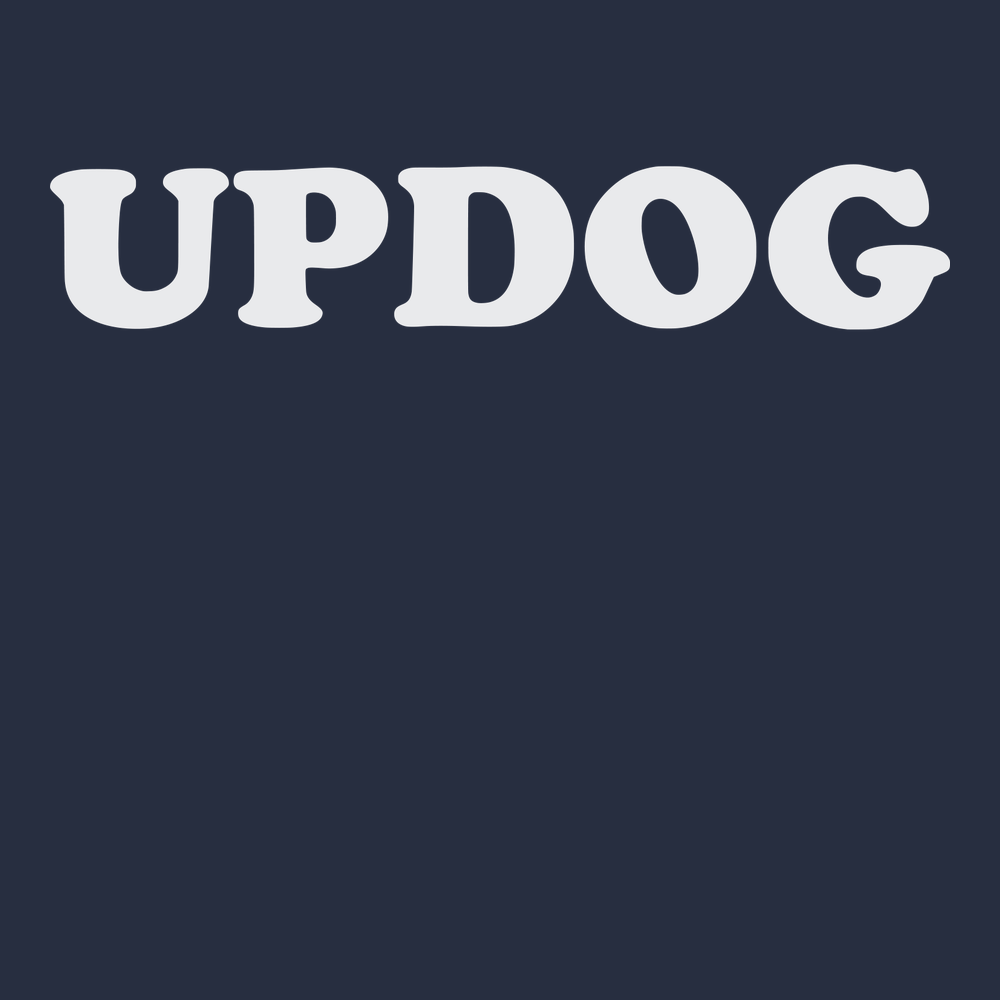 Updog What Up Dog T-Shirt Navy