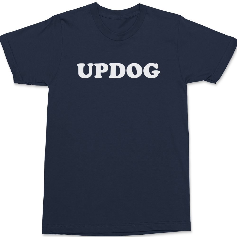 Updog What Up Dog T-Shirt Navy