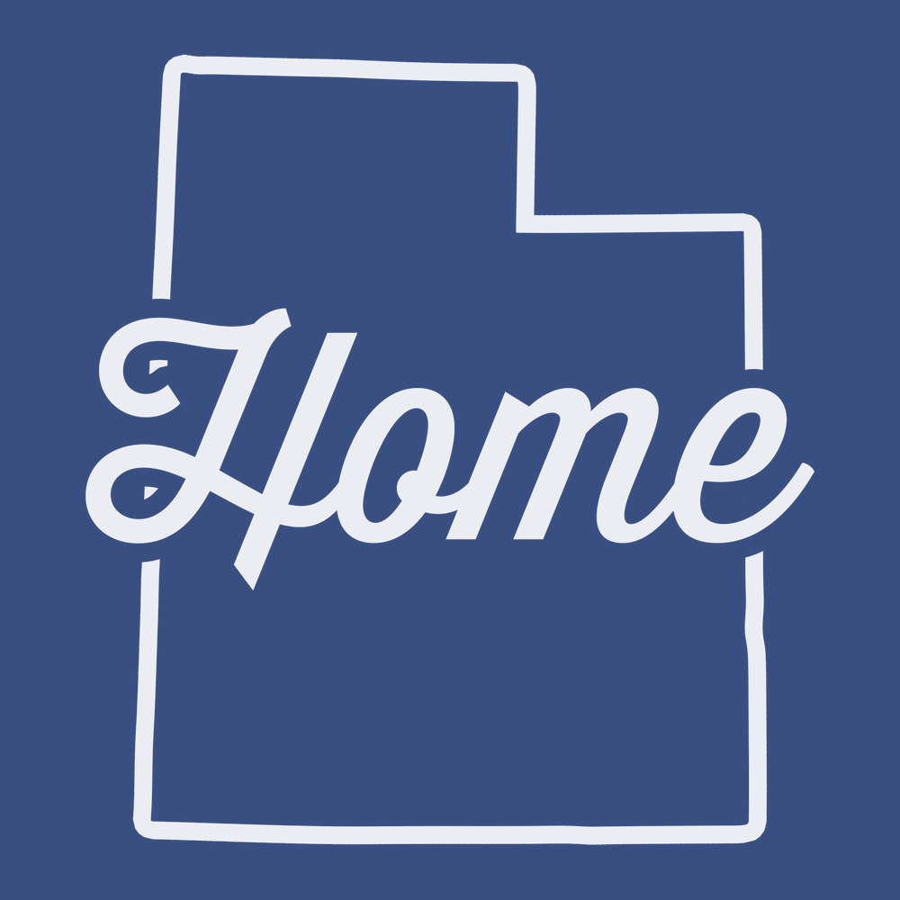 Utah Home T-Shirt BLUE