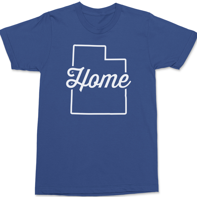Utah Home T-Shirt BLUE