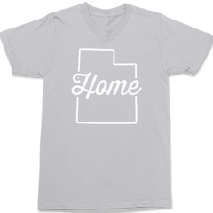 Utah Home T-Shirt SILVER
