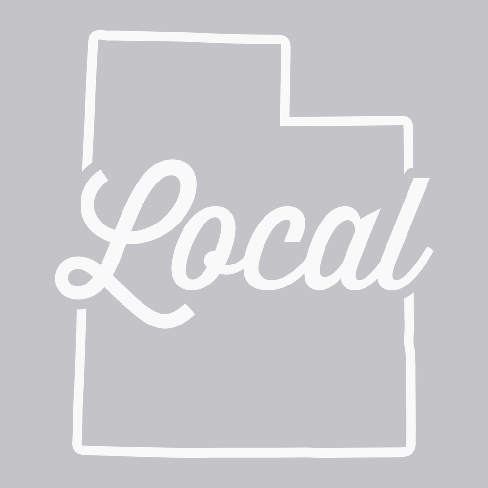 Utah Local T-Shirt SILVER
