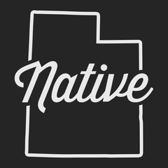 Utah Native T-Shirt BLACK
