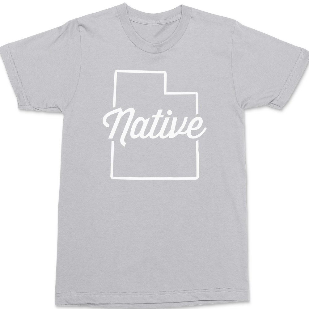 Utah Native T-Shirt SILVER