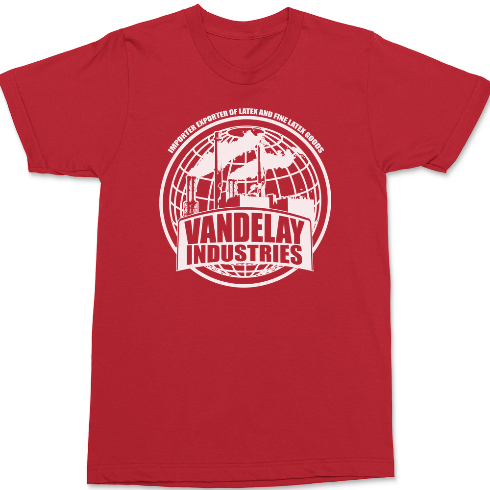 Vandelay Industries T-Shirt RED