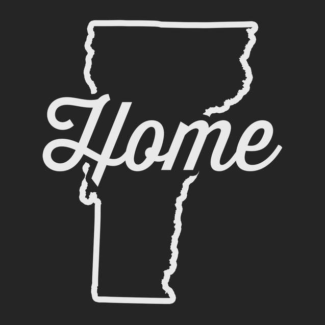 Vermont Home T-Shirt BLACK