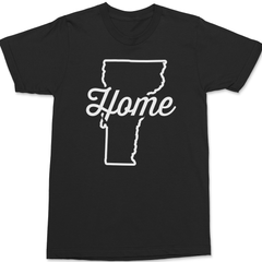 Vermont Home T-Shirt BLACK