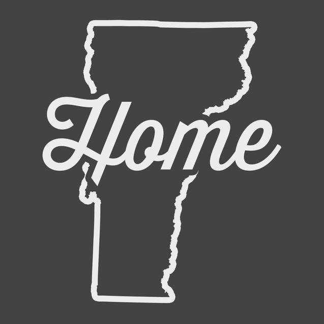 Vermont Home T-Shirt CHARCOAL