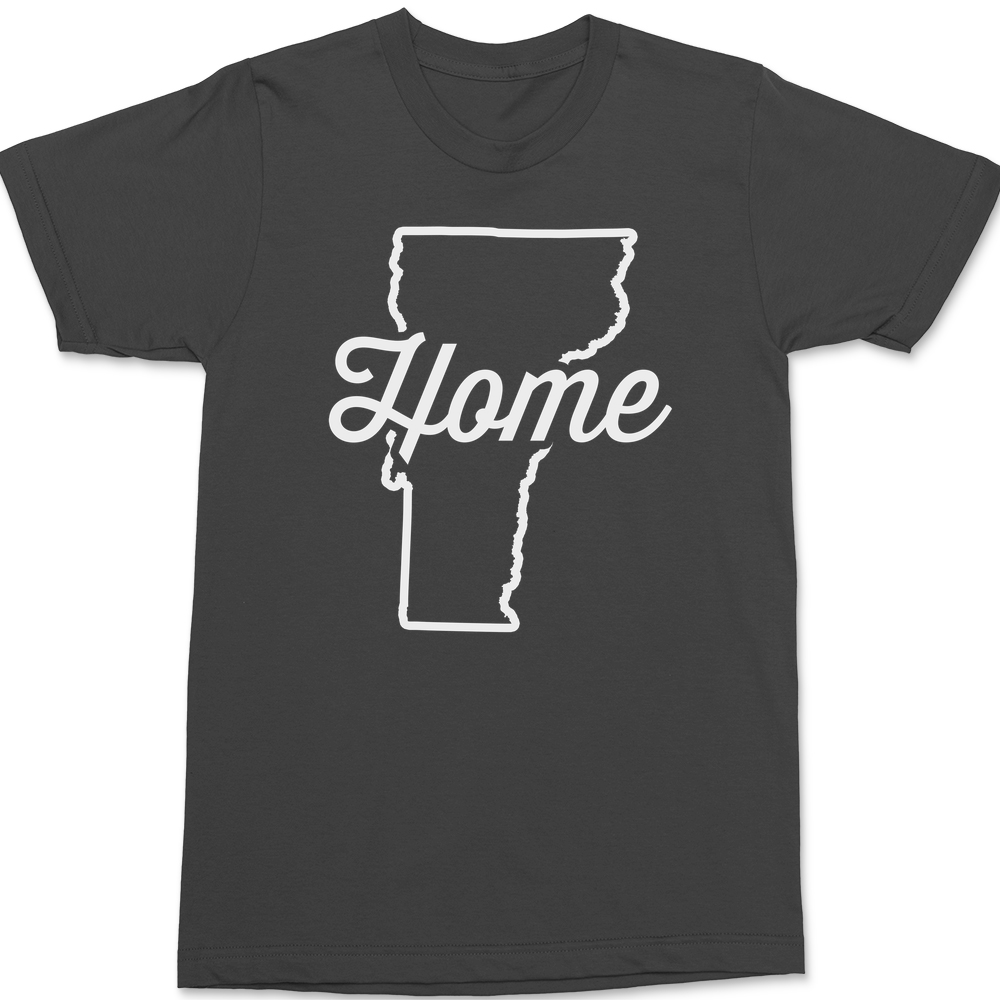 Vermont Home T-Shirt CHARCOAL