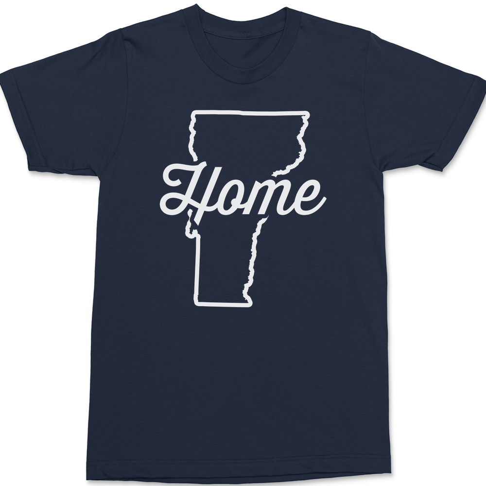 Vermont Home T-Shirt NAVY