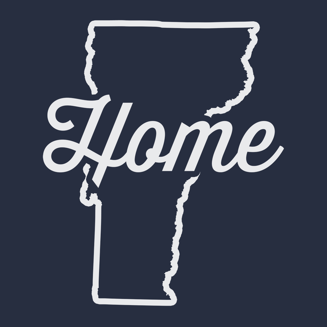 Vermont Home T-Shirt NAVY