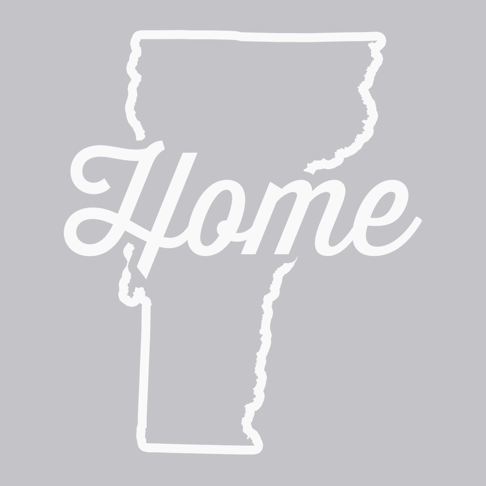 Vermont Home T-Shirt SILVER