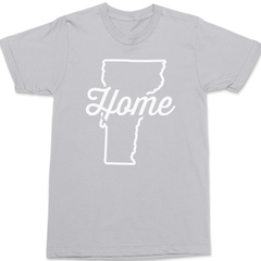 Vermont Home T-Shirt SILVER