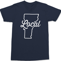 Vermont Local T-Shirt NAVY