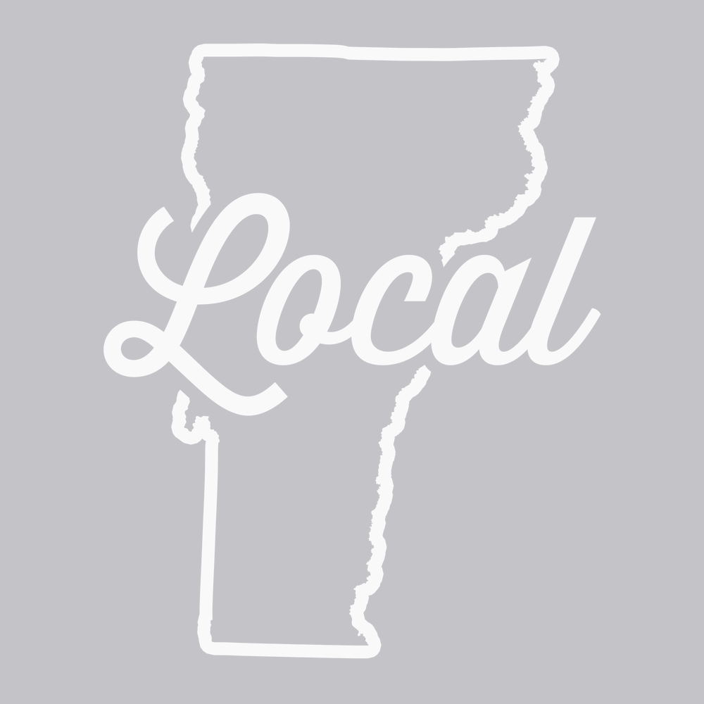 Vermont Local T-Shirt SILVER