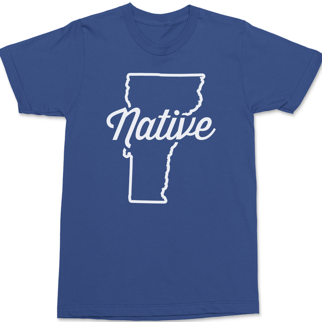 Vermont Native T-Shirt BLUE