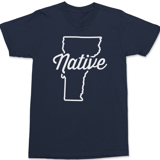 Vermont Native T-Shirt NAVY