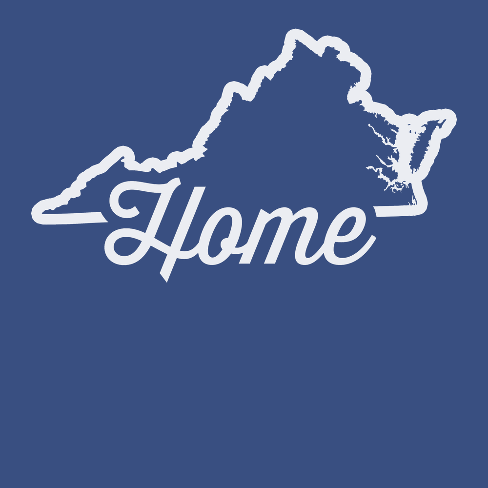 Virginia Home T-Shirt BLUE