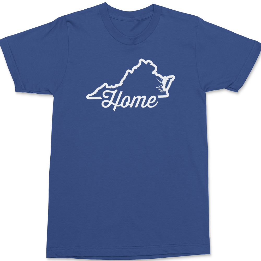 Virginia Home T-Shirt BLUE