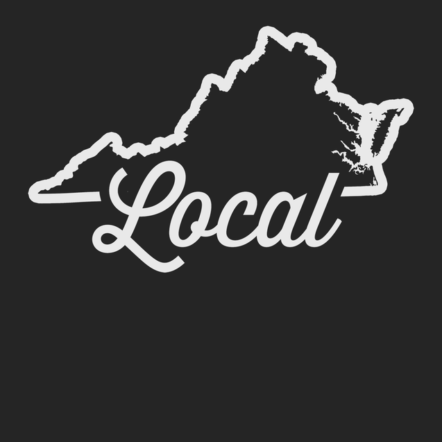 Virginia Local T-Shirt BLACK