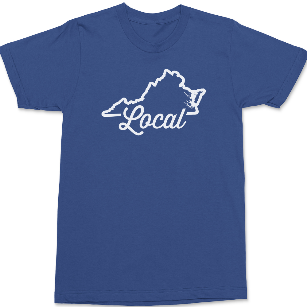 Virginia Local T-Shirt BLUE