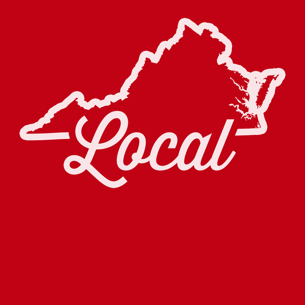 Virginia Local T-Shirt RED