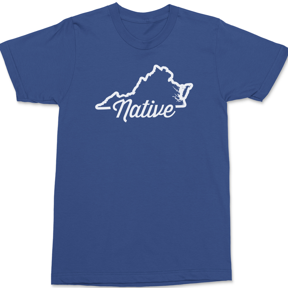 Virginia Native T-Shirt BLUE