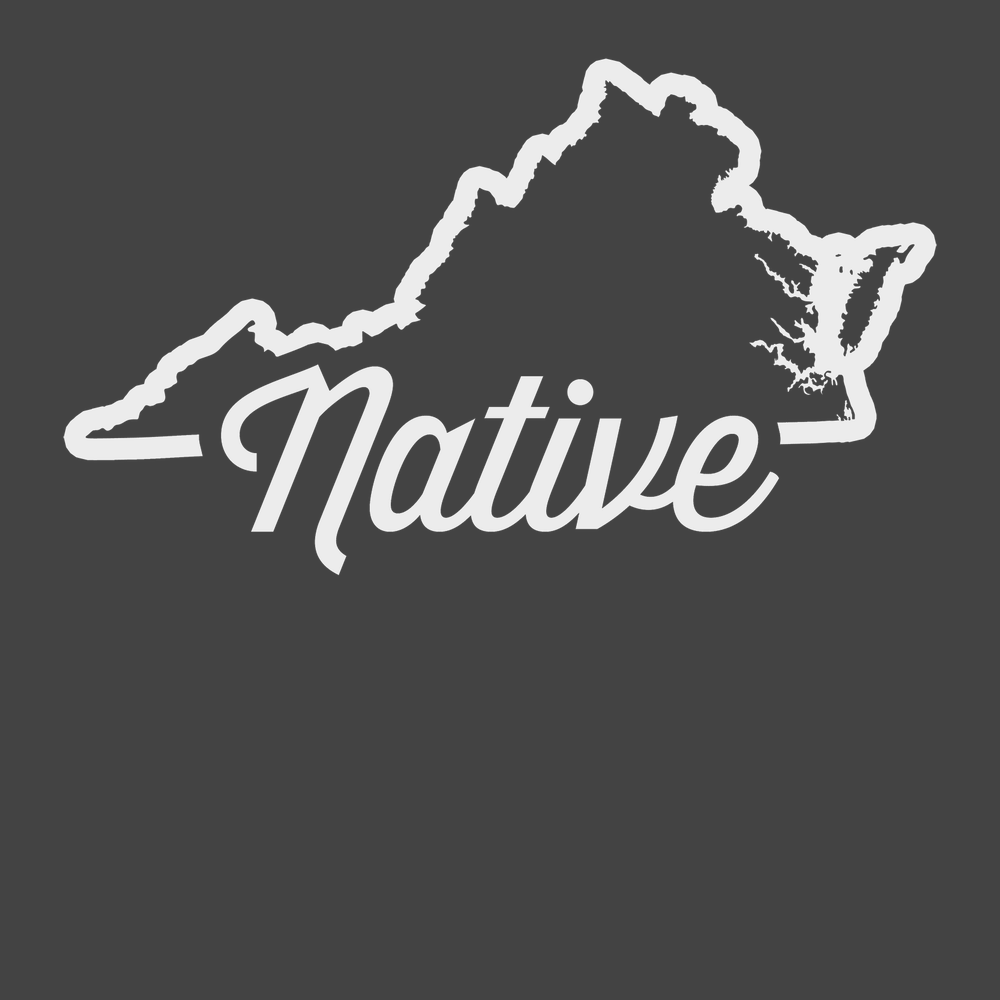 Virginia Native T-Shirt CHARCOAL