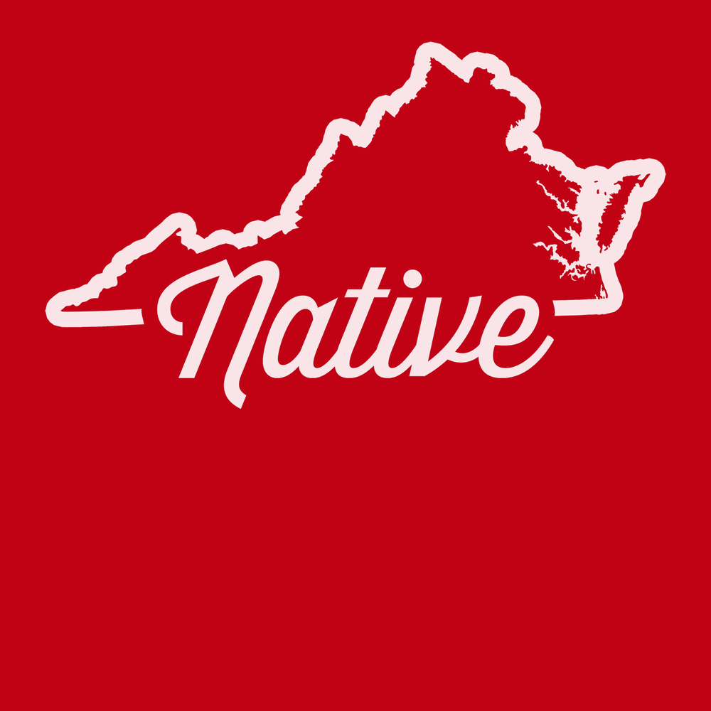 Virginia Native T-Shirt RED