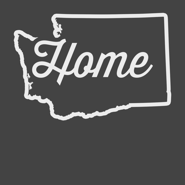 Washington Home T-Shirt CHARCOAL